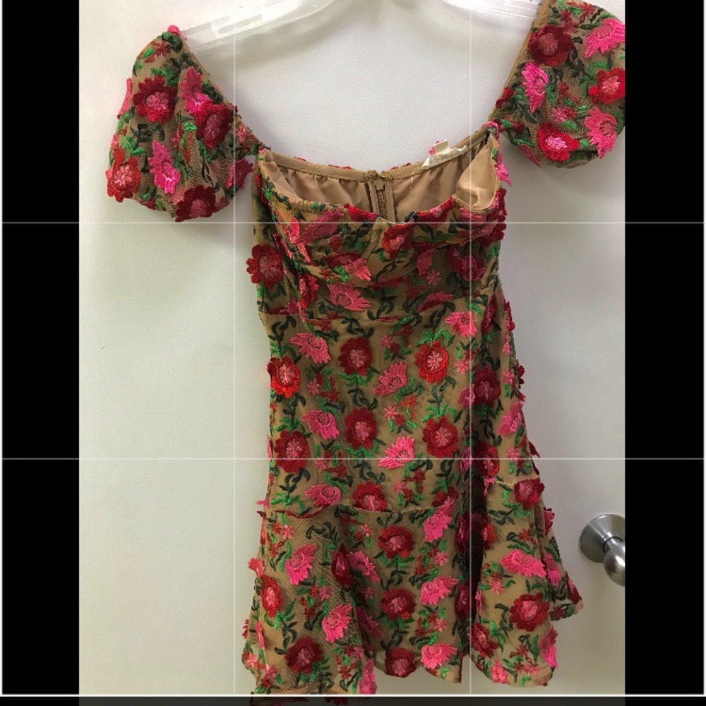 For Love & Lemons Women's Botanic Strapless Dress